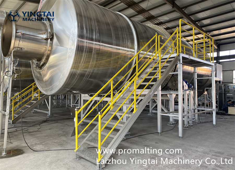 10-тонная барабанная система соложения 1