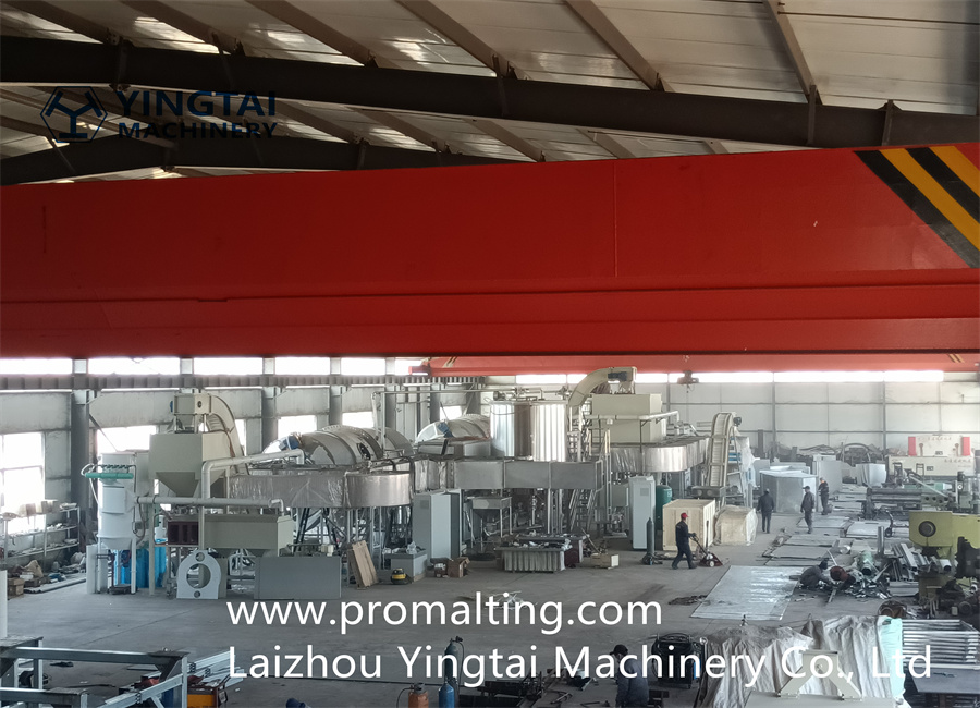 Система ремесленного соложения для солодовни