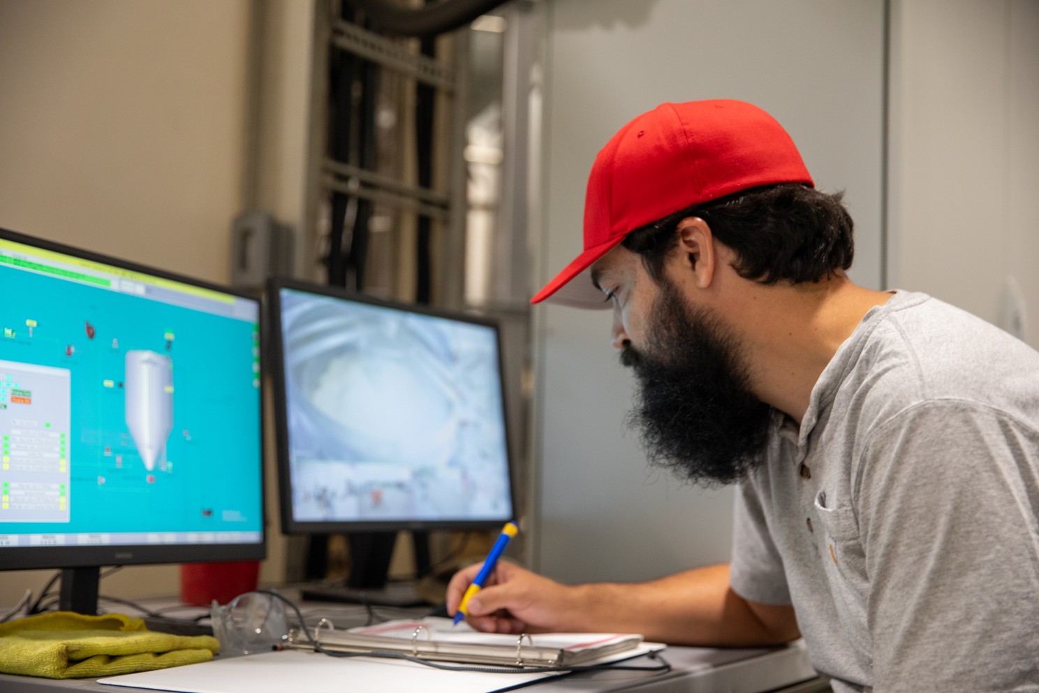 в центре управления